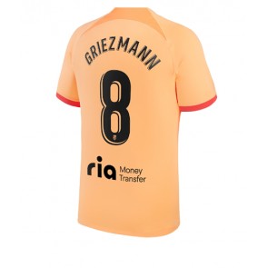 Atletico Madrid Antoine Griezmann #8 Tredje Tröja 2022-23 Kortärmad